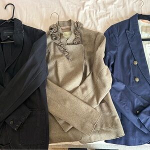 3 Women’s jackets from Banana Republic.